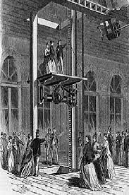 تاریخچه آسانسور، اولین آسانسور در جهان