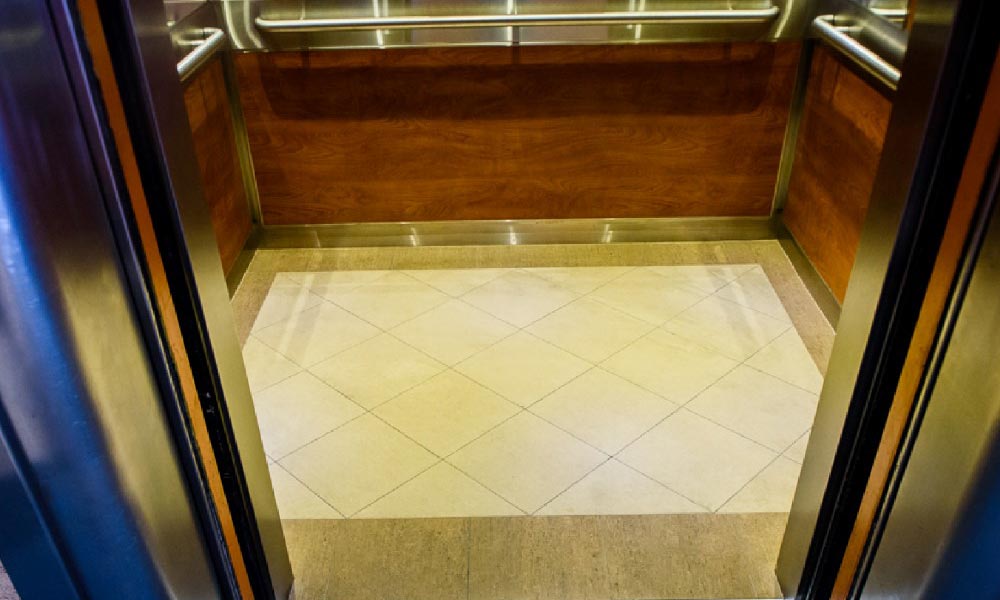 طراحی داخل کابین آسانسور |کفپوش آسانسور