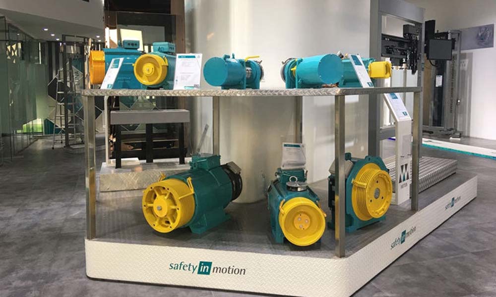 بهترین برند موتور گیرلس آسانسور