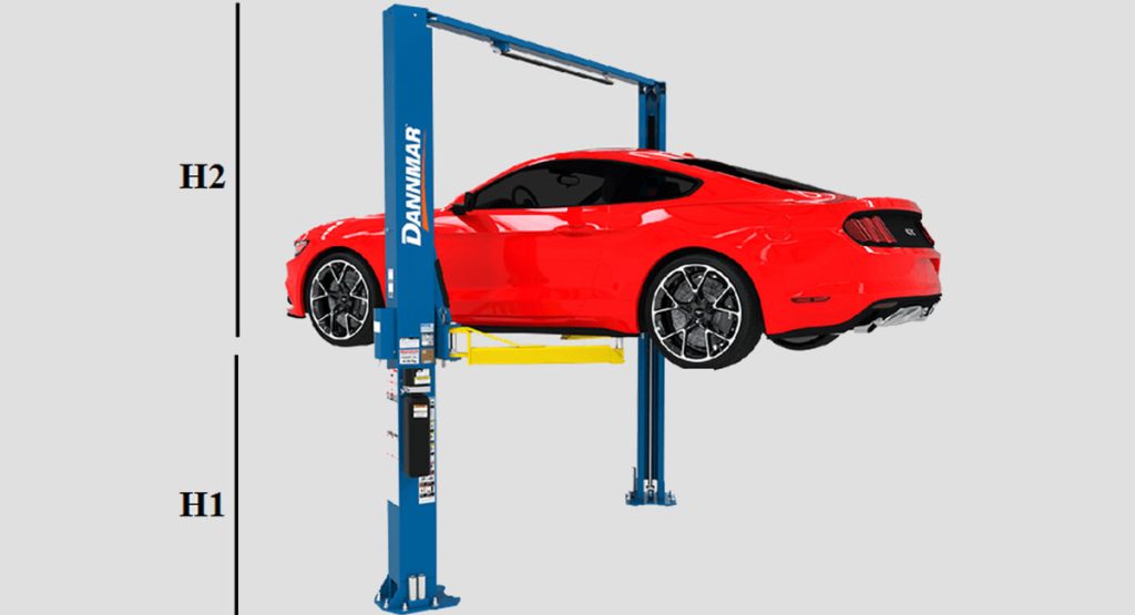 ابعاد آسانسور خودروبر