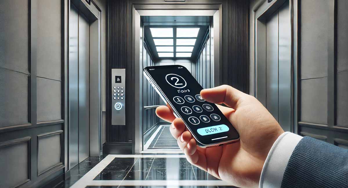 کنترل آسانسور با موبایل؛ فناوری نوین برای دسترسی راحت و ایمن