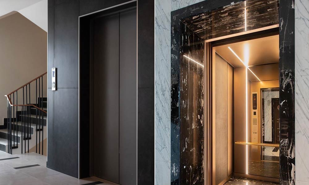 مزایا و معایب درب لولایی و اتوماتیک آسانسور